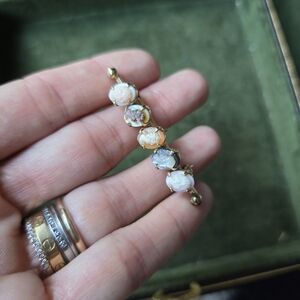 Vintage RONCI Cameo Pin 12k GF Gold Filled